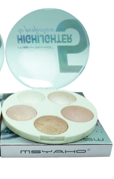 MSYAHO Highlighter pallete 5in1
