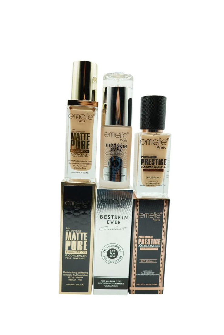Emelie 24H Waterproof Foundation